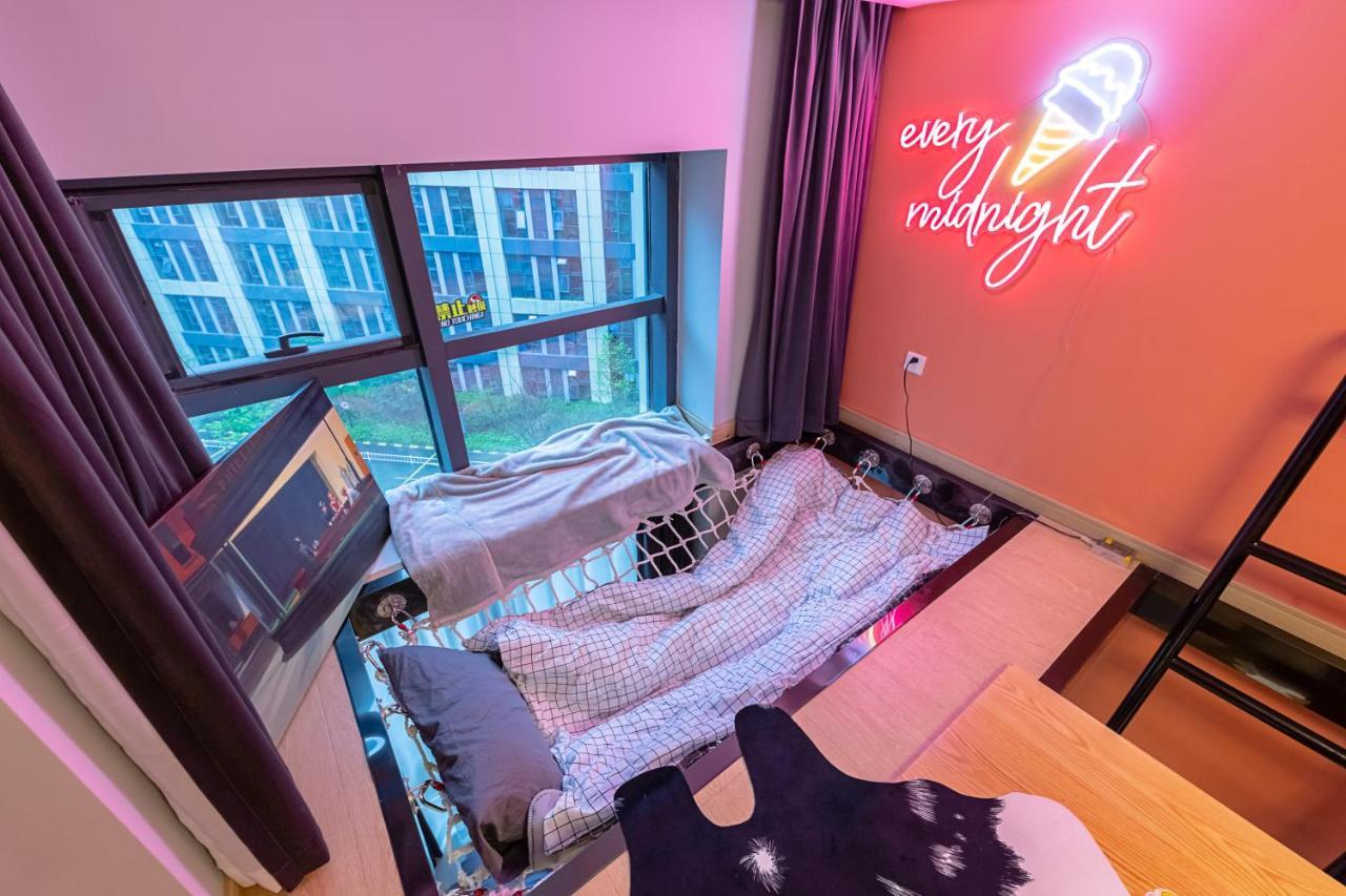 Loft Apartment With Slide Hammock With Movie Viewing Χανγκζού Εξωτερικό φωτογραφία