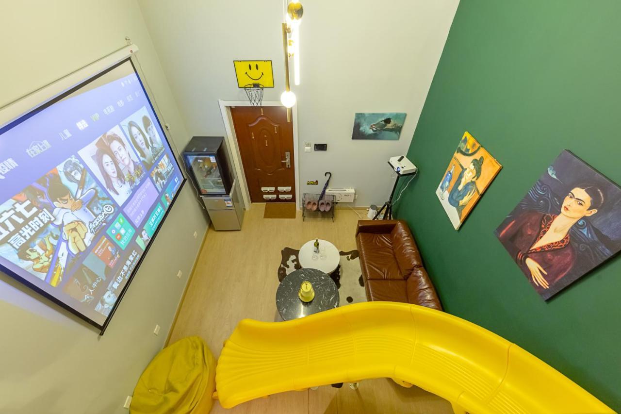 Loft Apartment With Slide Hammock With Movie Viewing Χανγκζού Εξωτερικό φωτογραφία