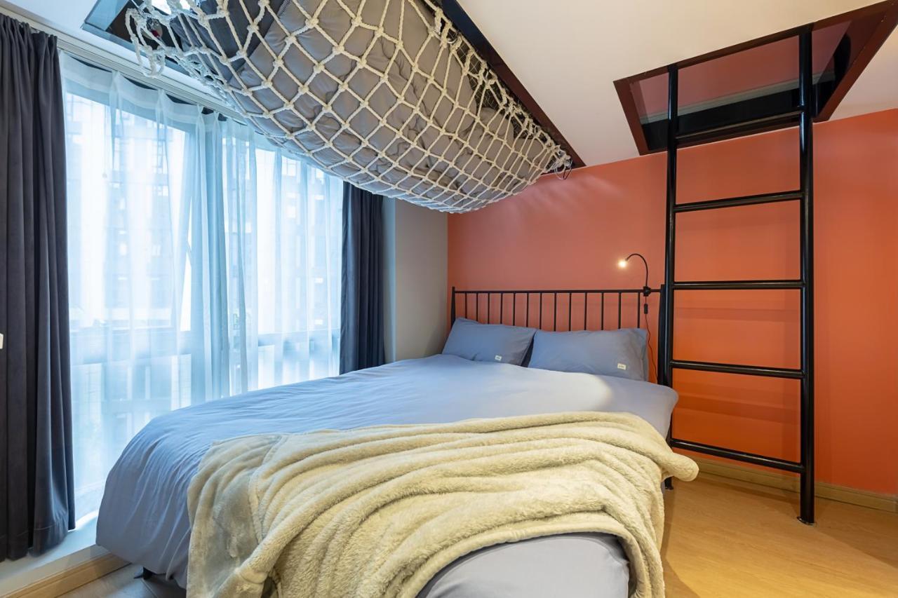 Loft Apartment With Slide Hammock With Movie Viewing Χανγκζού Εξωτερικό φωτογραφία
